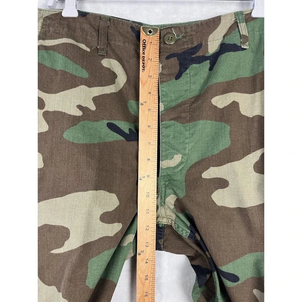 US MILITARY Pants Men's Large Regular  Camo Nato Woodland Cargo Combat Trouser